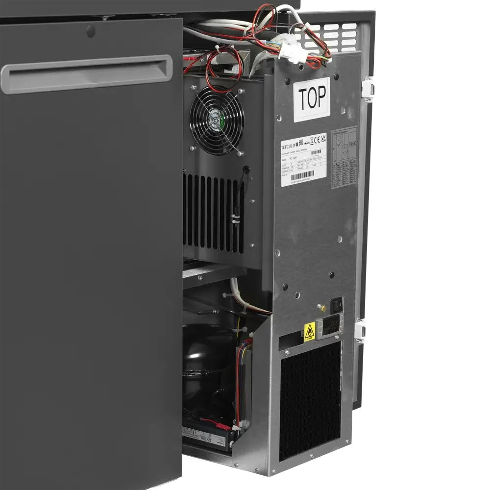 Serrco by TEFCOLD SFK-4EL+ High-end KEG Cooler, Machine Unit Left - Image 3