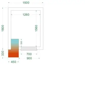TEFCOLD CRNF1518 Freezer Room