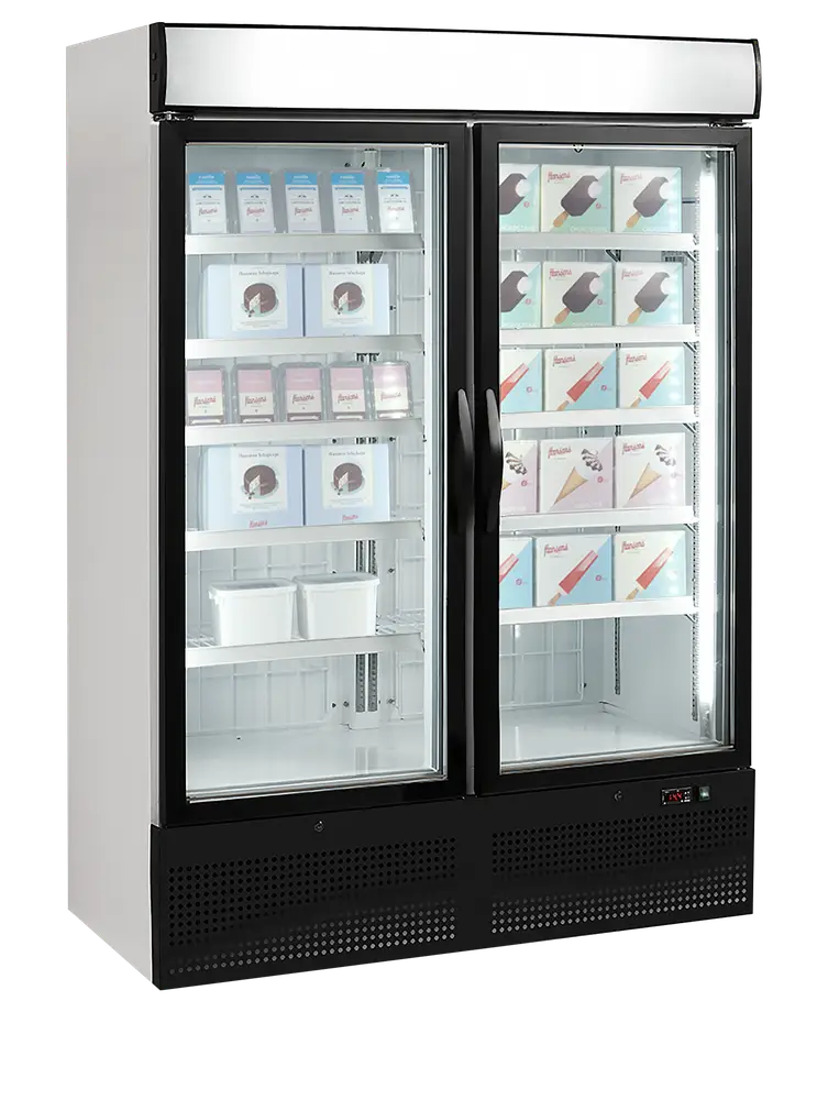 TEFCOLD NF5000G Glass Door Display Freezer - Image 2