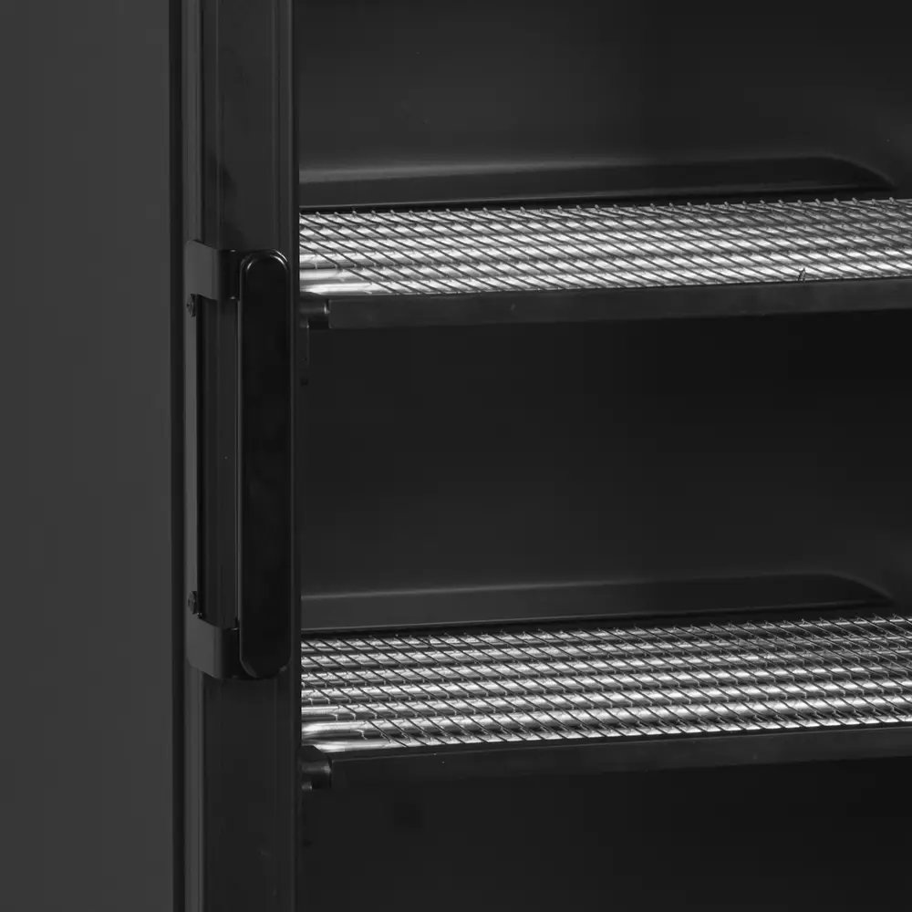 TEFCOLD UFSC371GCP Black Glass Door Freezer - Image 3
