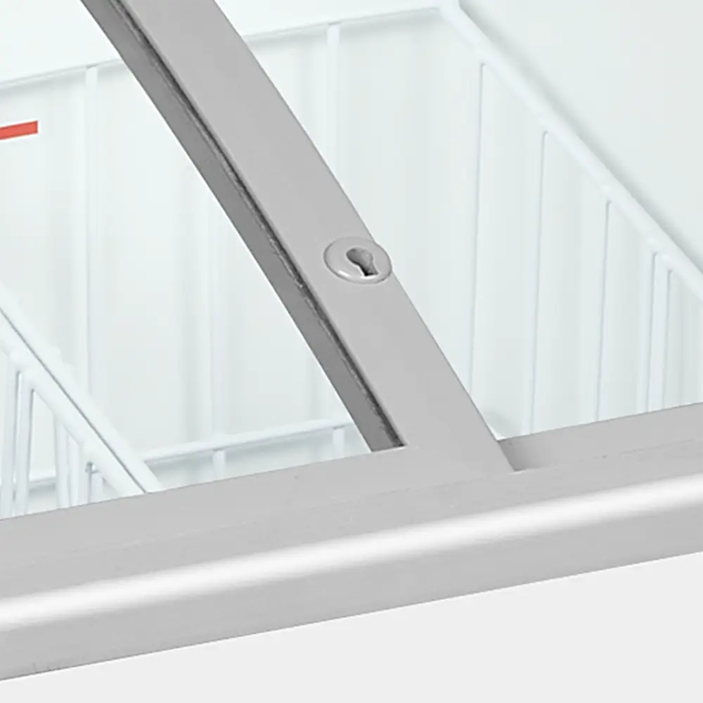 TEFCOLD IC102SCEB Sliding Curved Glass Lid Chest Freezer - Image 4