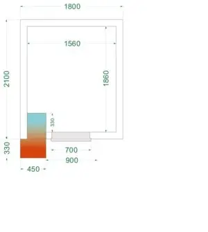 TEFCOLD CRNF1821 Freezer Room