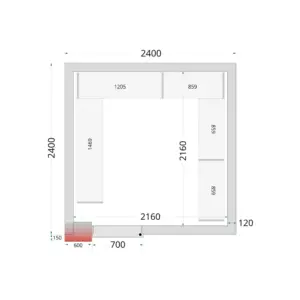 TEFCOLD CRNF2424 Shelf Kit CRNF2424