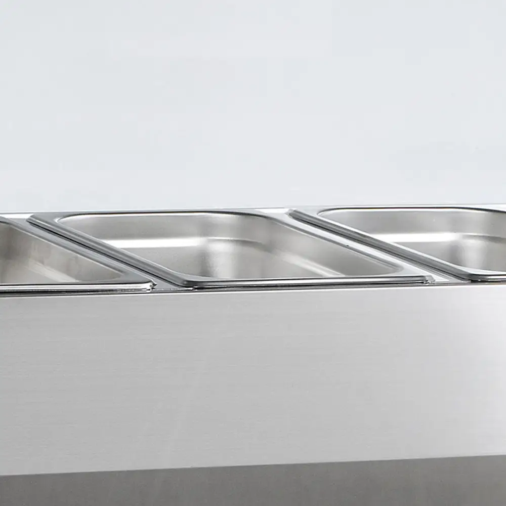 G-Line by TEFCOLD GVC38-150 Gastronorm Topping Shelf GN1/3 - Image 3