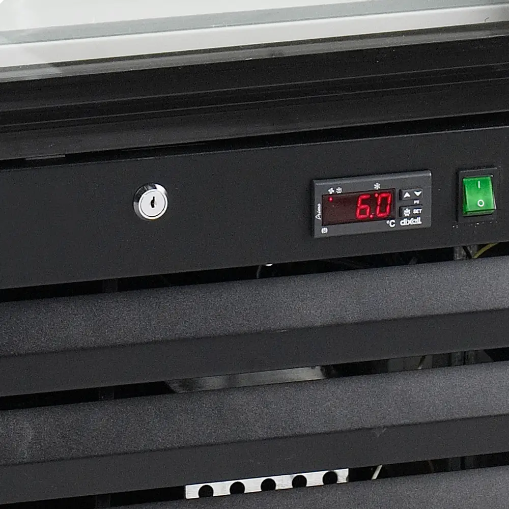 TEFCOLD NF2500G Glass Door Display Freezer - Image 4