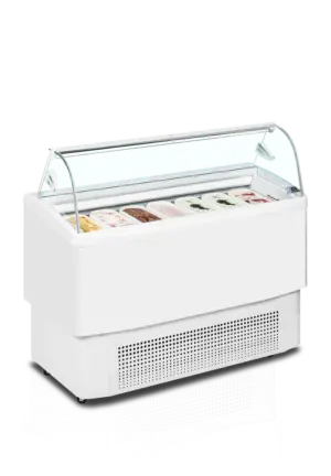 ISA FIJI 7 Ventilated Scoop Ice Cream Display
