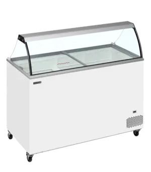 TEFCOLD IC401SC + CANOPY Scoop Ice Cream Display w/Baskets