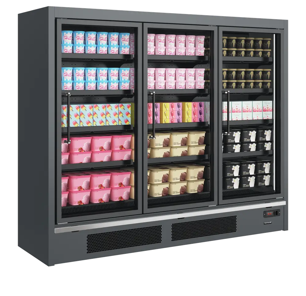 TEFCOLD Galaxy+ GPF3D Glass Door Freezer - Image 2