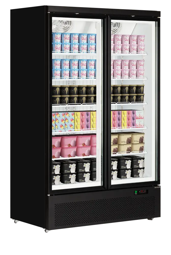 TEFCOLD Atom Maxi F2DB+Legs+BottShelf Display Freezer - Image 2