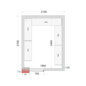 TEFCOLD CRNF2127 Shelf Kit CRNF2127
