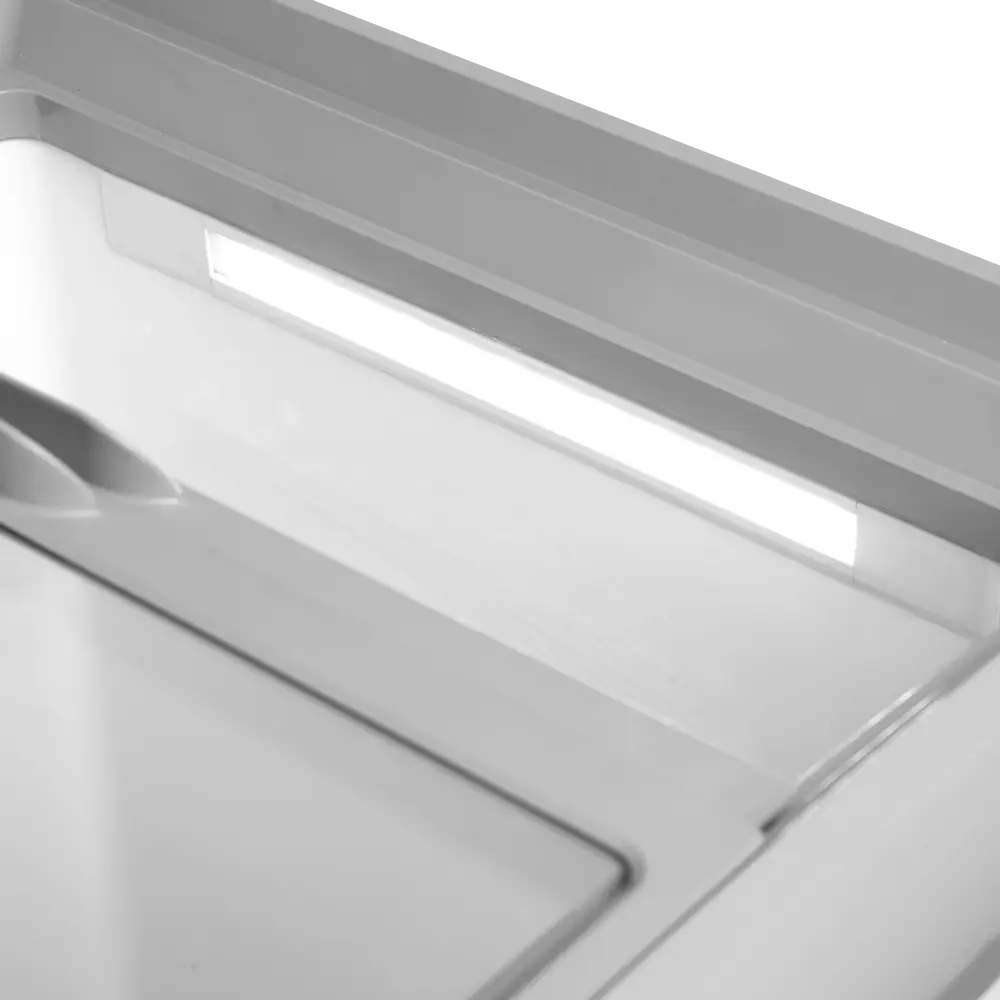 TEFCOLD IDC152C-W1 Sliding Curved Glass Lid Chest Freezer - Image 2