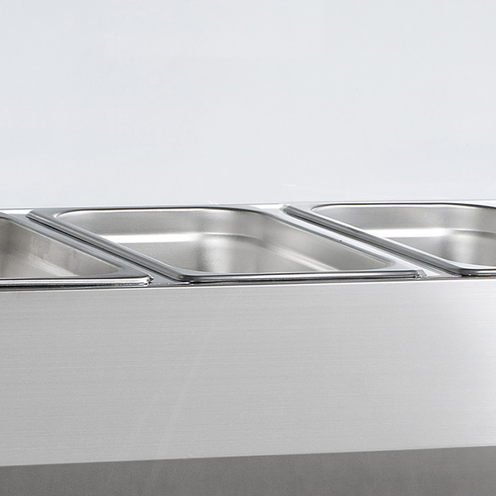 G-Line by TEFCOLD GVC38-200 Gastronorm Topping Shelf GN1/3 - Image 3
