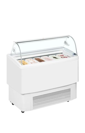 ISA FIJI 6 Ventilated Scoop Ice Cream Display