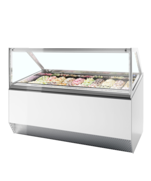 ISA MILLENNIUM ST20 Ventilated Scoop Ice Cream Display