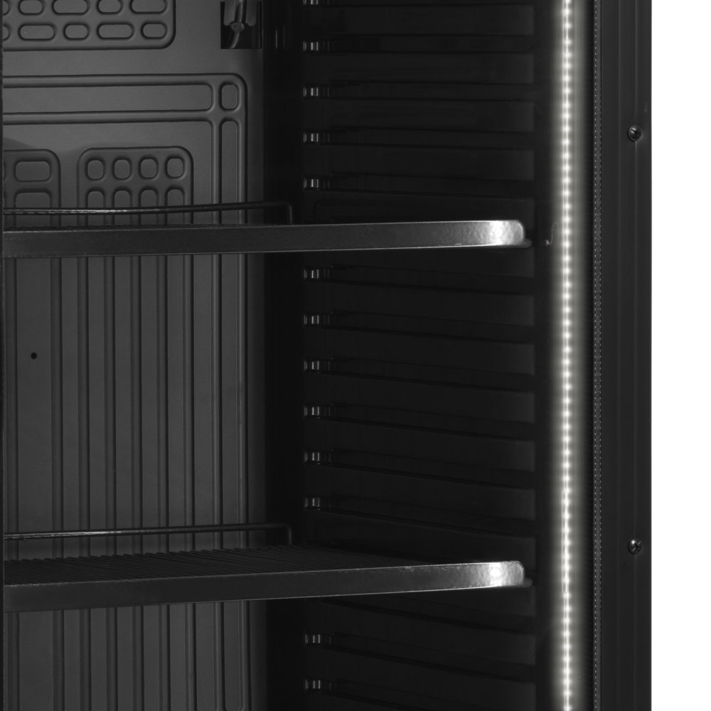TEFCOLD CEV425 BLACK Glass Door Merchandiser - Image 3