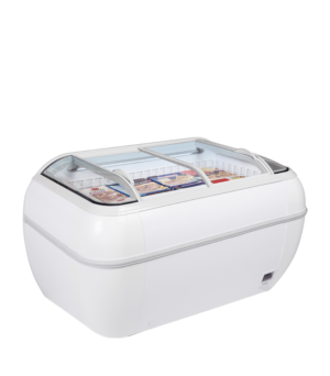 TEFCOLD DUPLA 2.2DE HC White High Vision Freezer