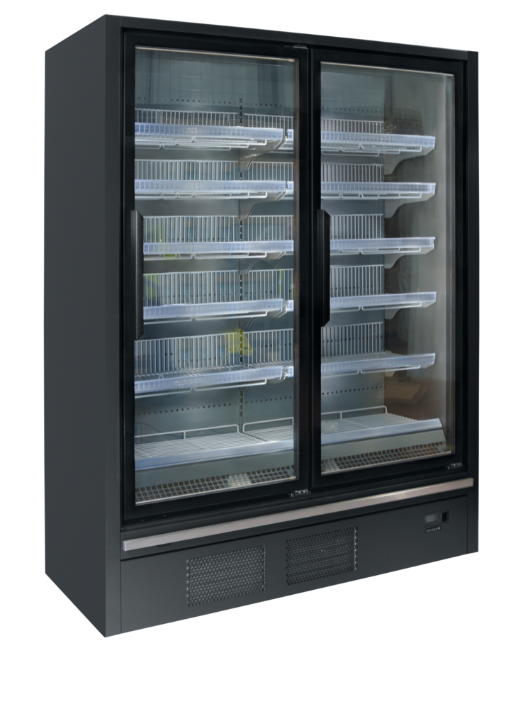 TEFCOLD Galaxy+ GPF2D EHA Glass Door Freezer