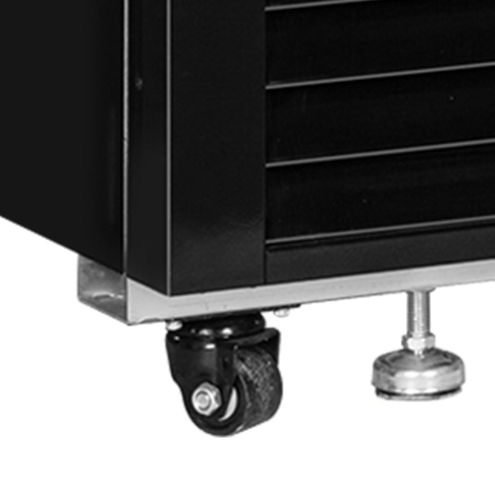 TEFCOLD LGF2500 Black Glass Door Display Freezer - Image 4