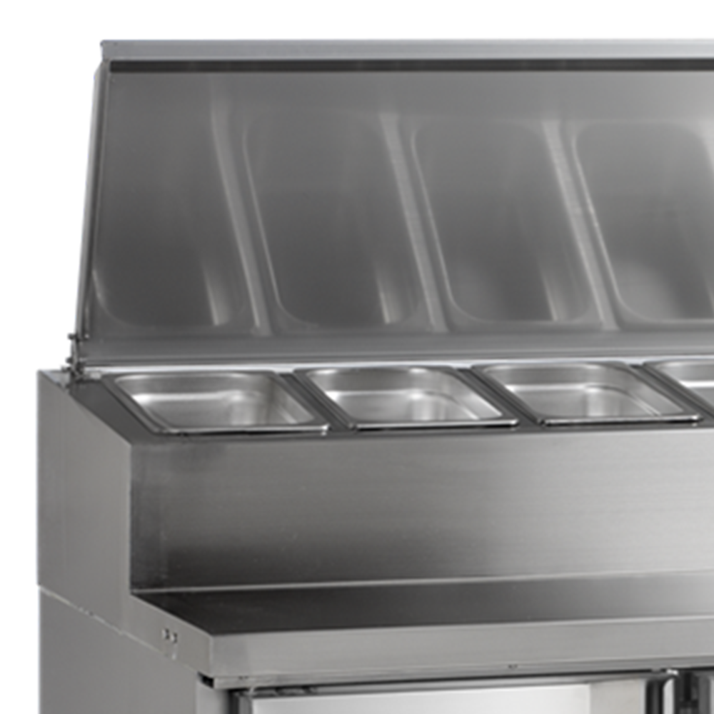 TEFCOLD SS7200 Gastronorm Prep Counter - Image 2