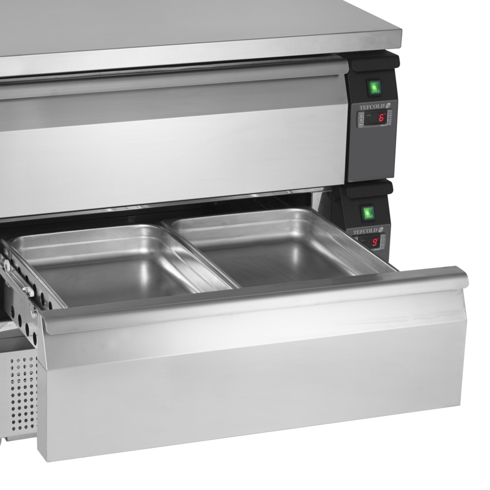 TEFCOLD UD1-2 Dual Temperature Gastronorm Counter - Image 3