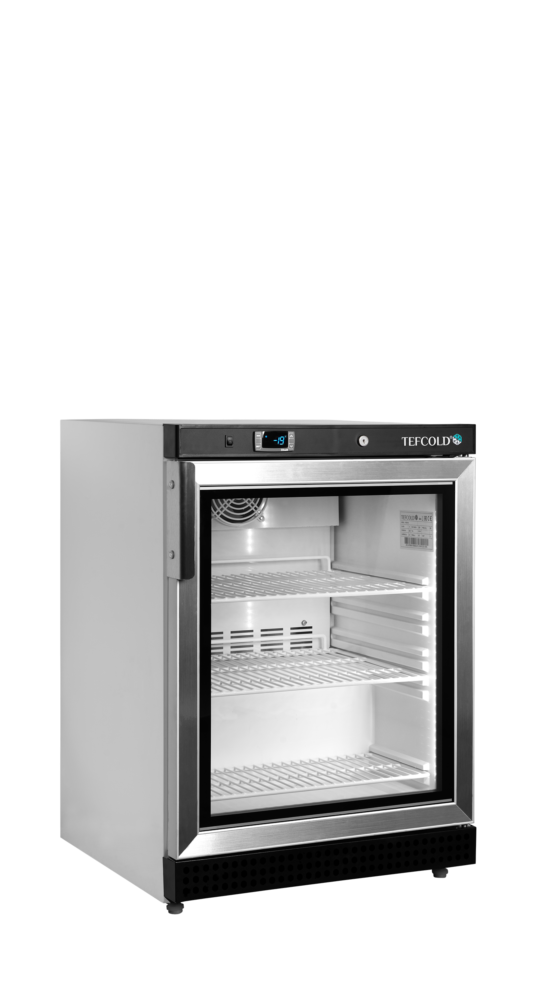 TEFCOLD UF200VG Glass Door Display Freezer
